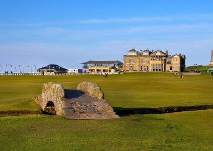 Swilcan Bridge on the Old Course, St Andrews