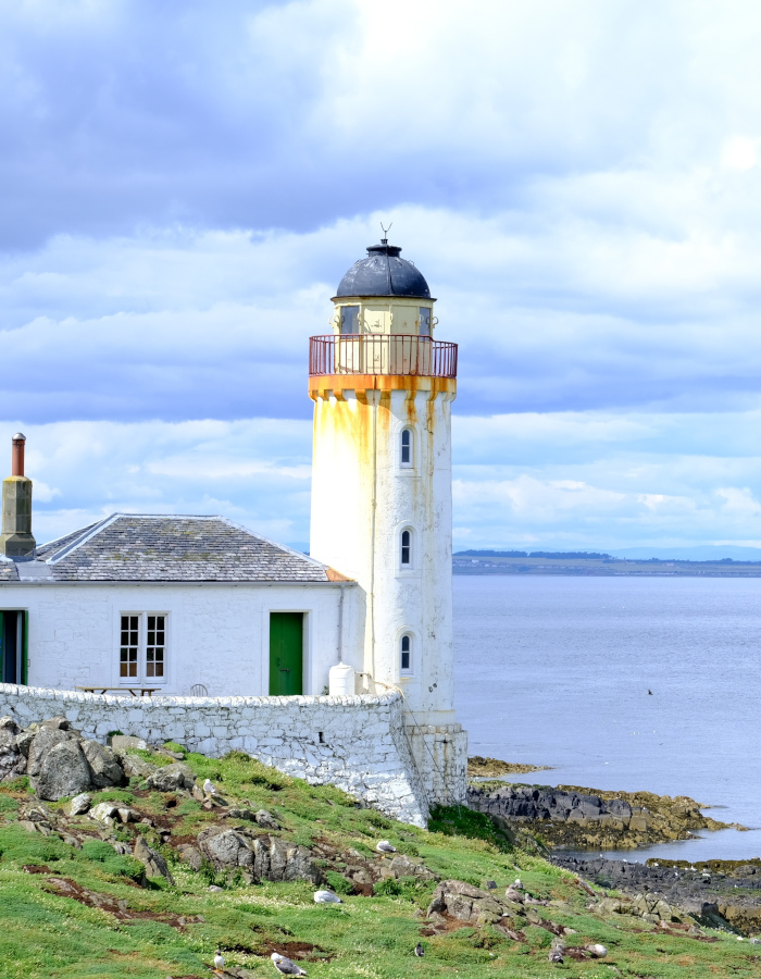 Lighthouse on the Isle of May, Scotland