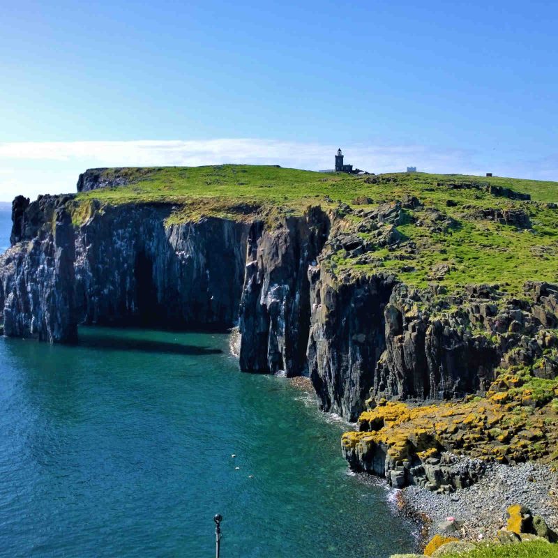 Coastal view of the Isle of May