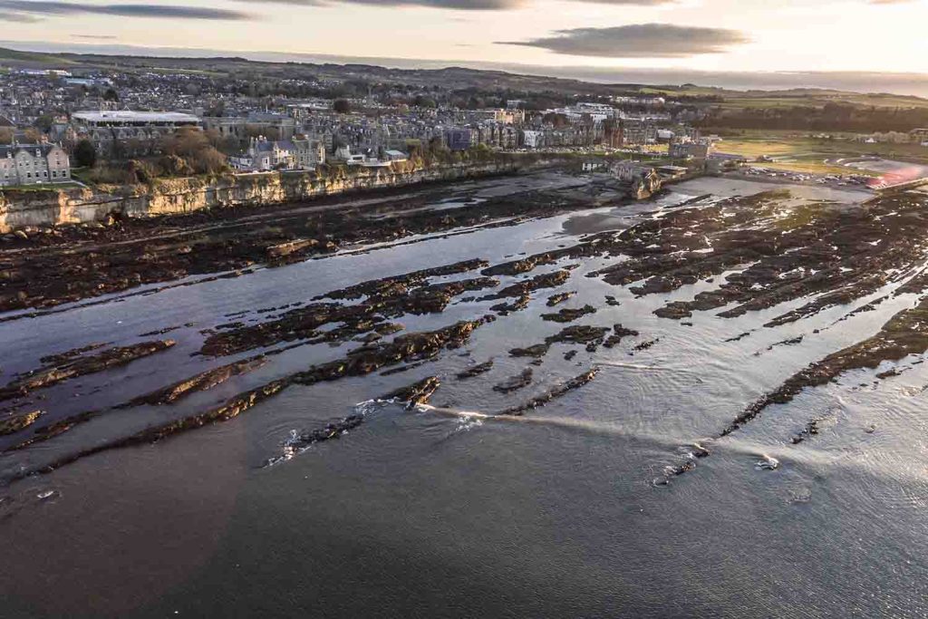 The sea by St Andrews